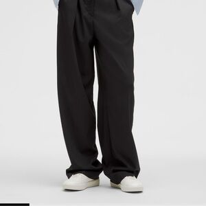 lululemon athletica Black Wide Leg Pants